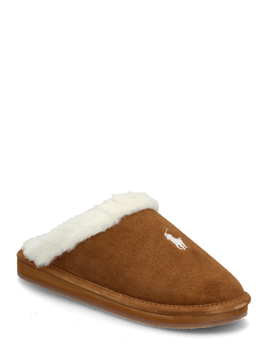 Polo Ralph Lauren - POLYESTER-KAYLEIGH-FL-SLP - alltags-style - snf suede/cream f - 0