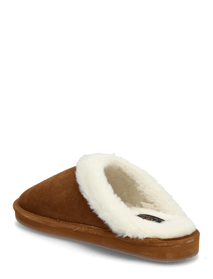 Polo Ralph Lauren - POLYESTER-KAYLEIGH-FL-SLP - alltags-style - snf suede/cream f - 1