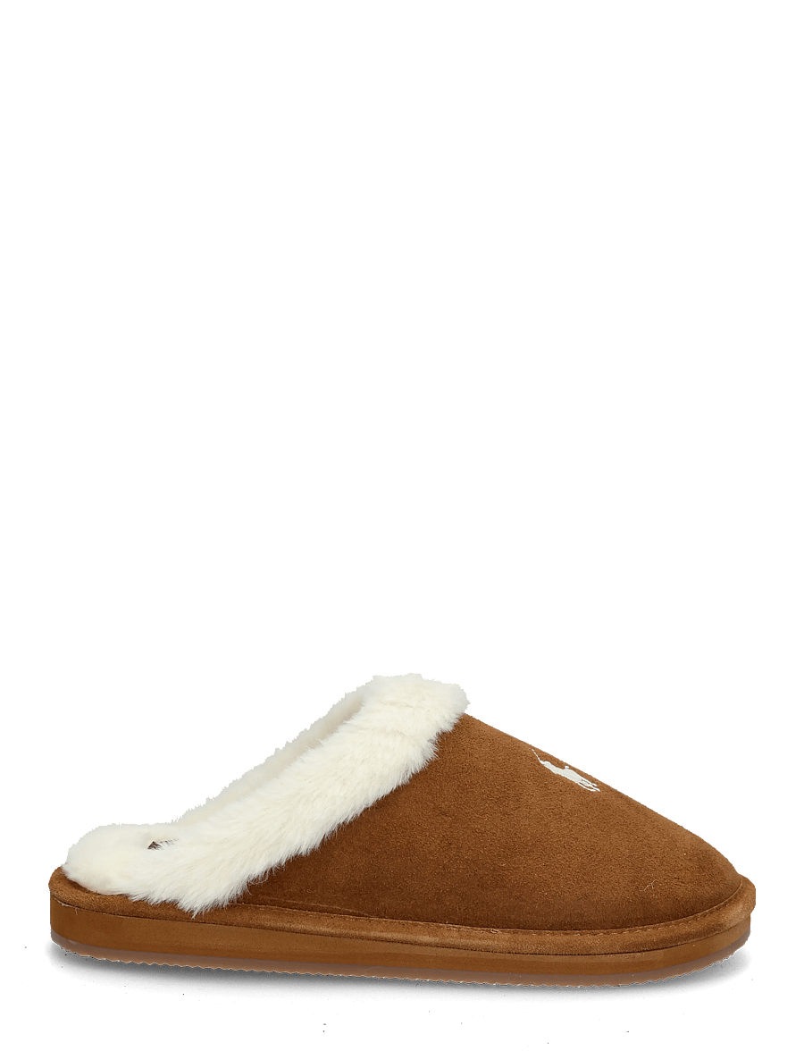 Polo Ralph Lauren - POLYESTER-KAYLEIGH-FL-SLP - alltags-style - snf suede/cream f - 2