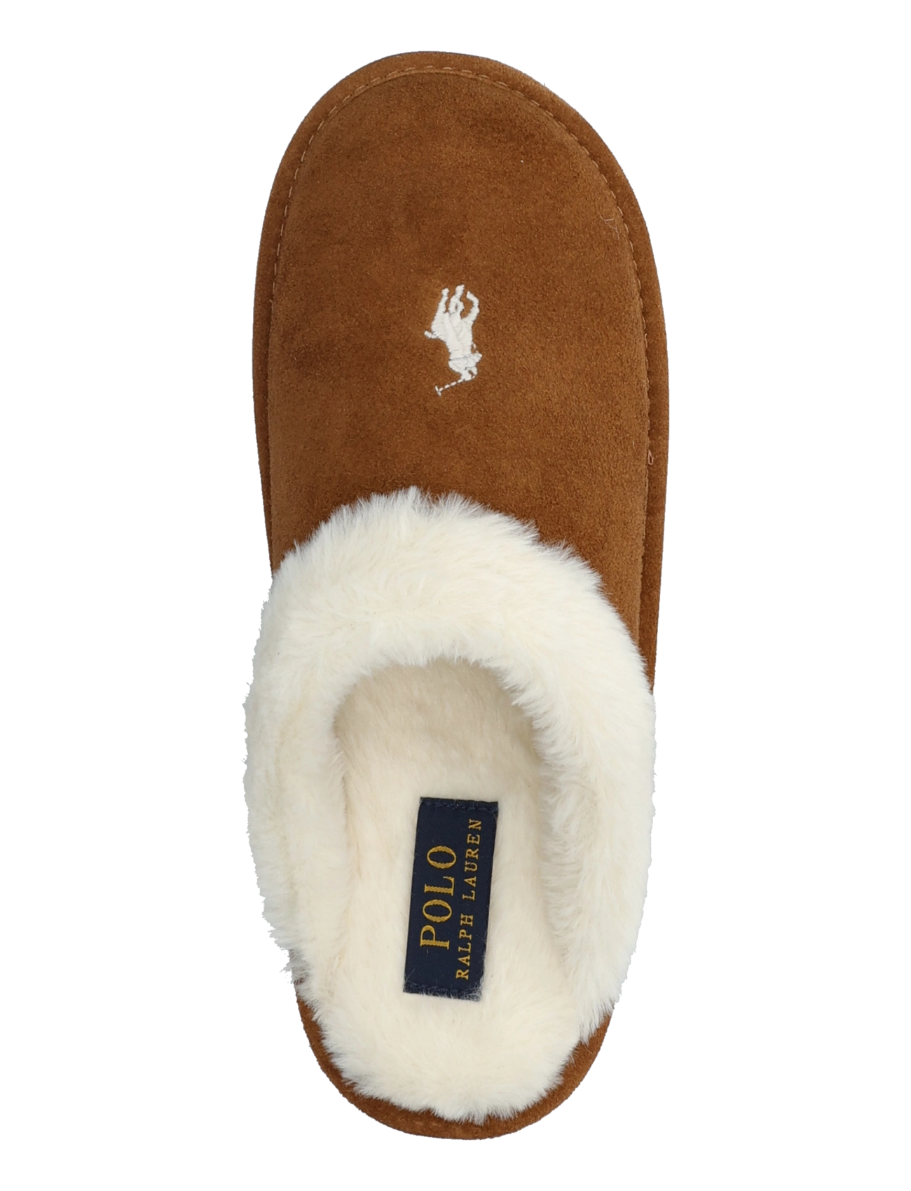 Polo Ralph Lauren - POLYESTER-KAYLEIGH-FL-SLP - hjemmesko - snf suede/cream f - 3