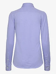 Polo Ralph Lauren - Slim Fit Knit Cotton Oxford Shirt - langærmede skjorter - harbor island blue - 2
