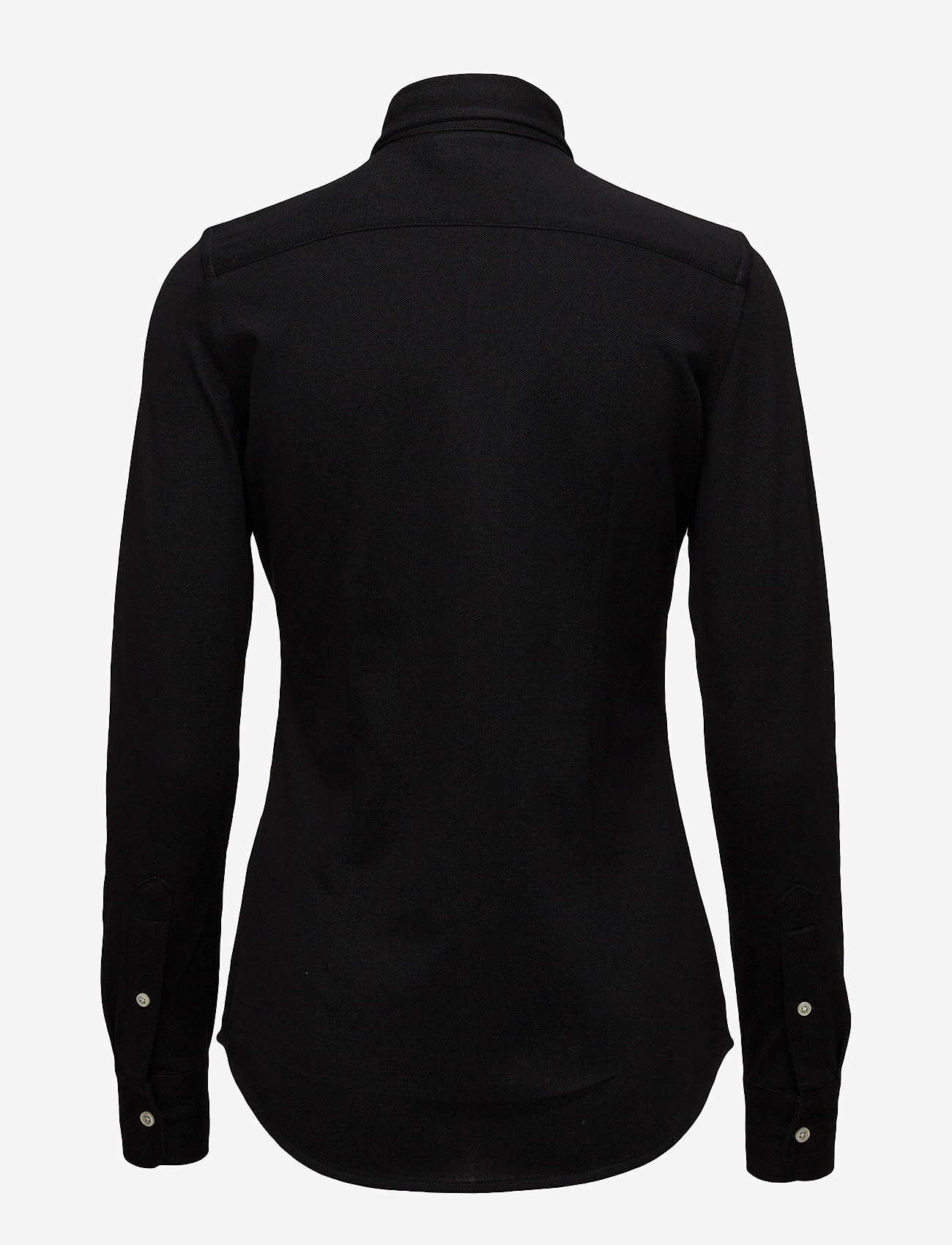 Polo Ralph Lauren - Slim Fit Knit Cotton Oxford Shirt - denimskjorter - polo black - 2