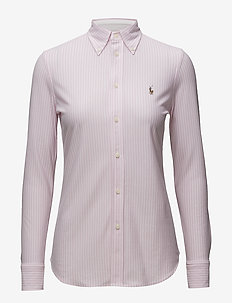 Striped Knit Oxford Shirt, Polo Ralph Lauren