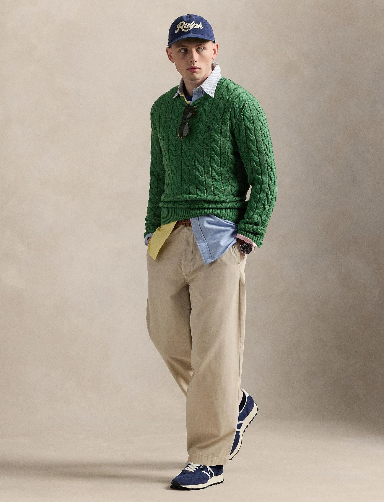 Polo Ralph Lauren 5/1 Roving Cotton-Lsl-Plo - - XS 3