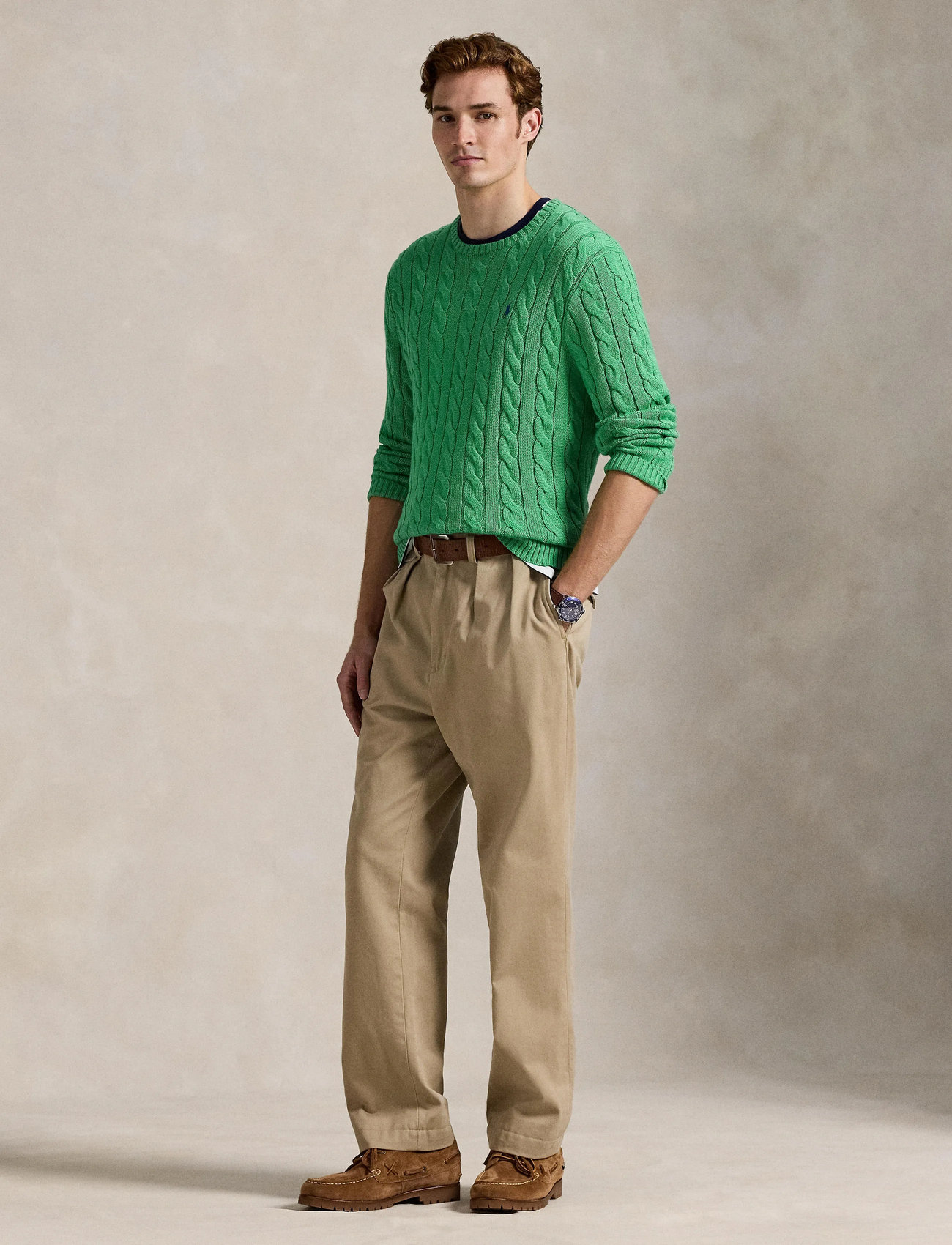 Polo Ralph Lauren 5/1 Roving Cotton-Lsl-Plo - - XS 2