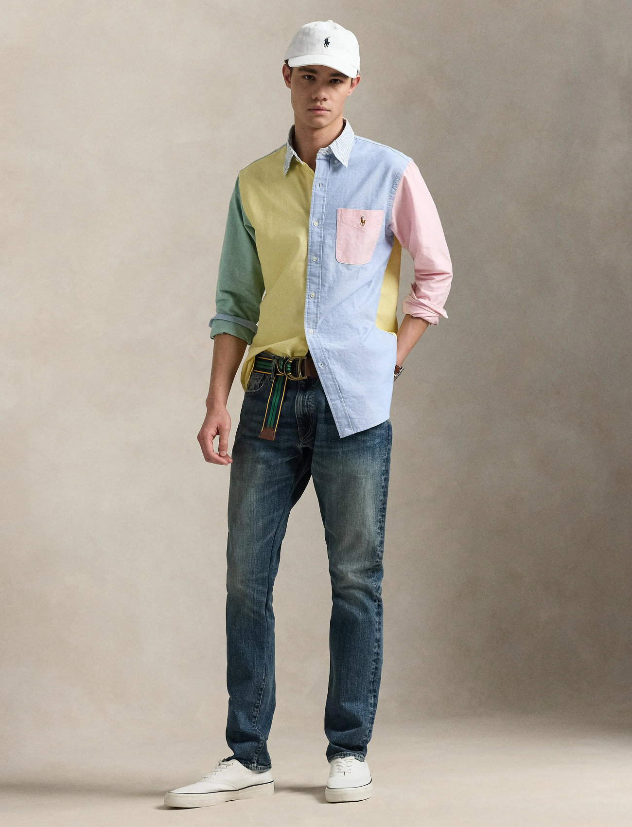 Polo Ralph Lauren Custom Fit Oxford Fun Shirt - - XS 1
