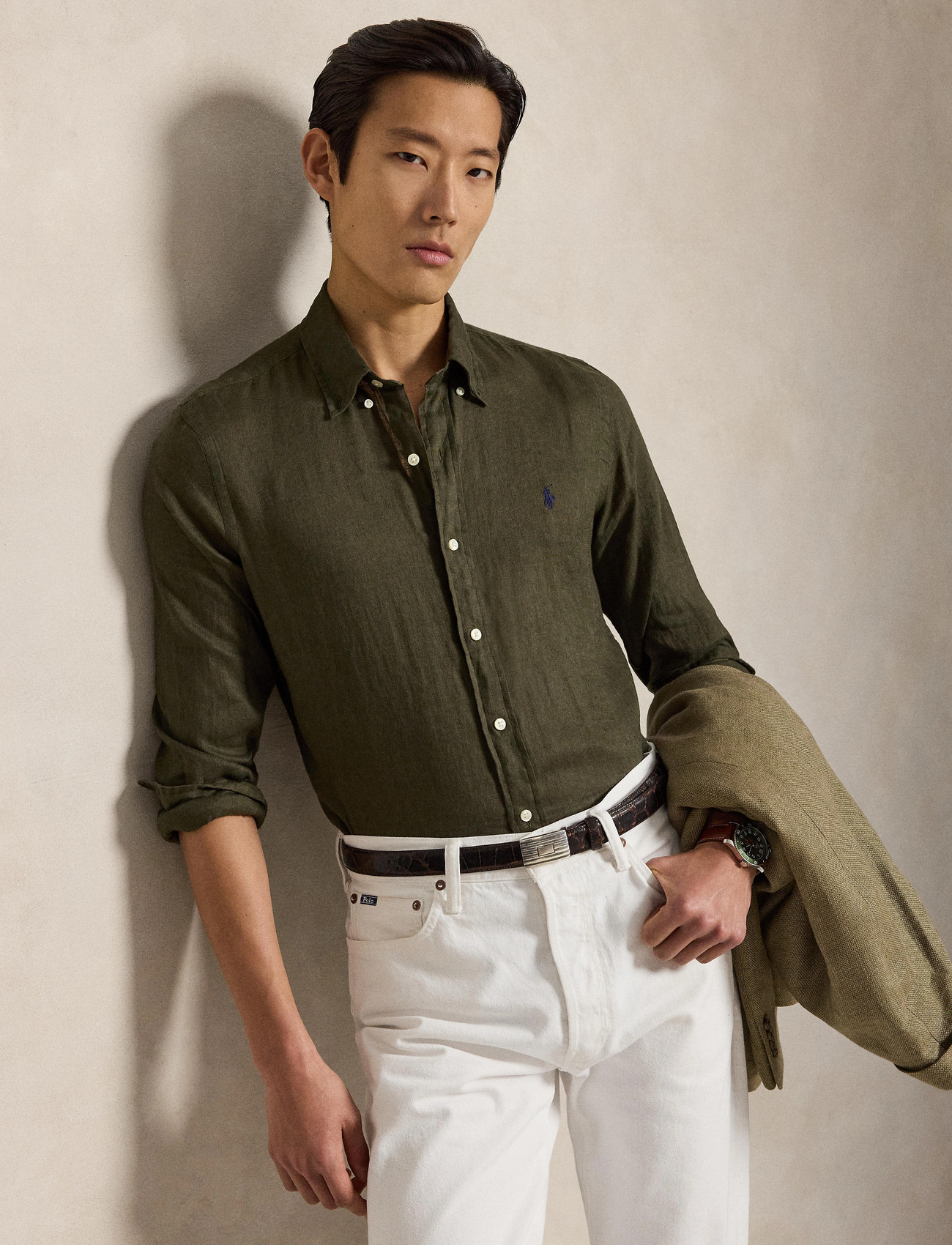 Polo Ralph Lauren 17/1 Pd Linen V1-Cubdppcs - - XS 1