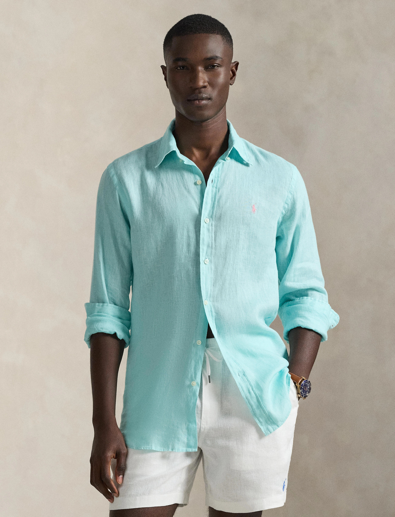 Polo Ralph Lauren 17/1 Pd Linen V1-Cubdppcs - - XS 2