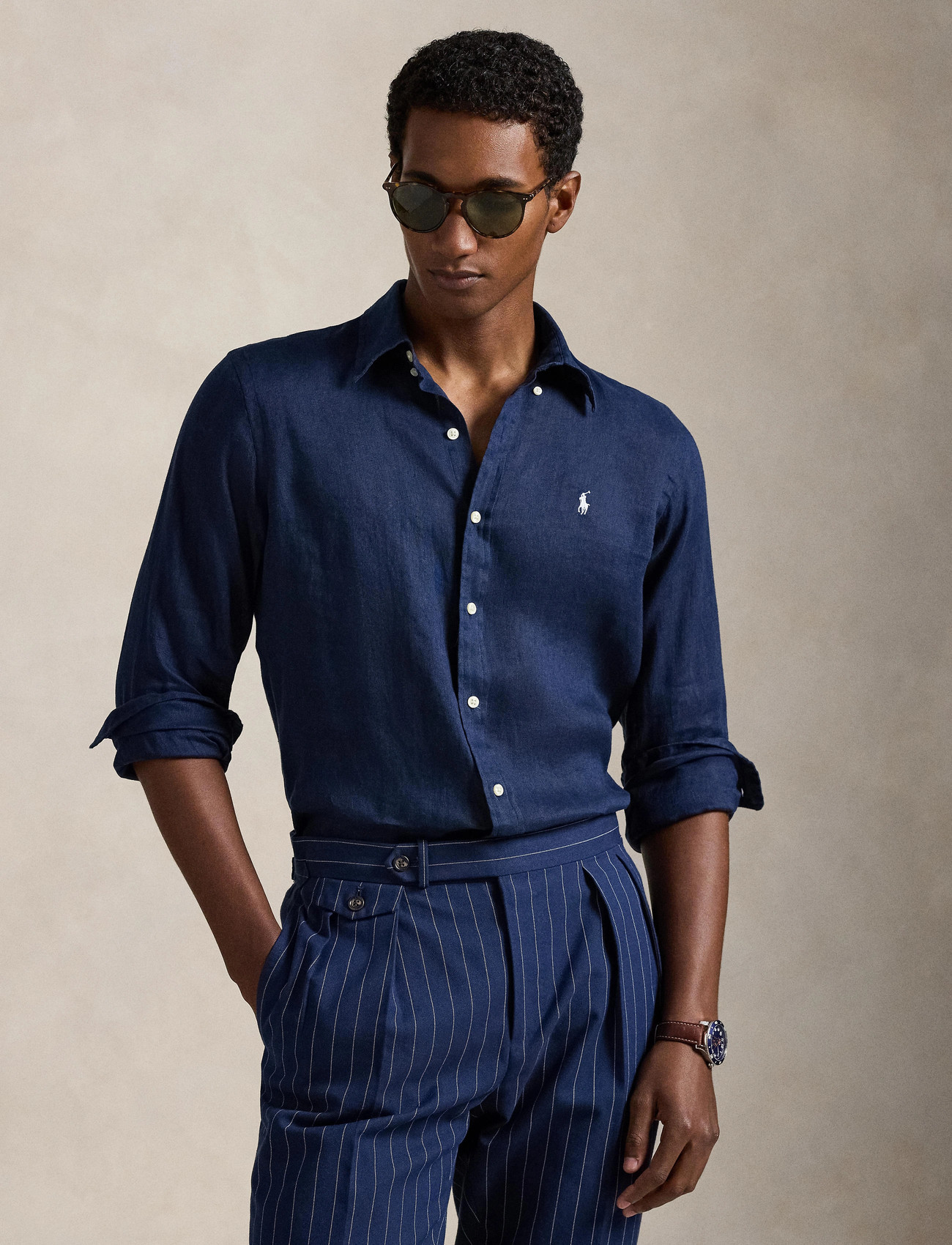 Polo Ralph Lauren 17/1 Pd Linen V1-Cubdppcs - - XS 1