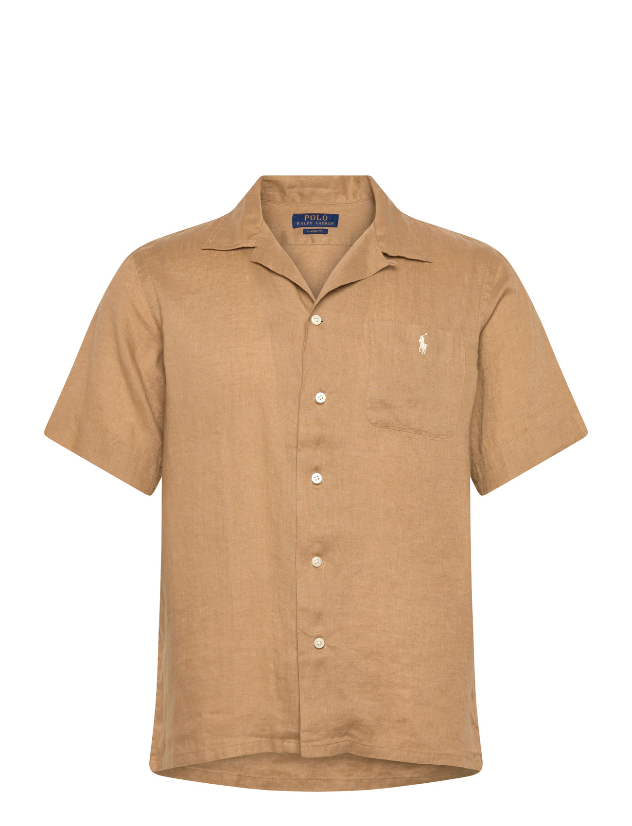 Polo Ralph Lauren Classic Fit Linen Camp Shirt - - S 1