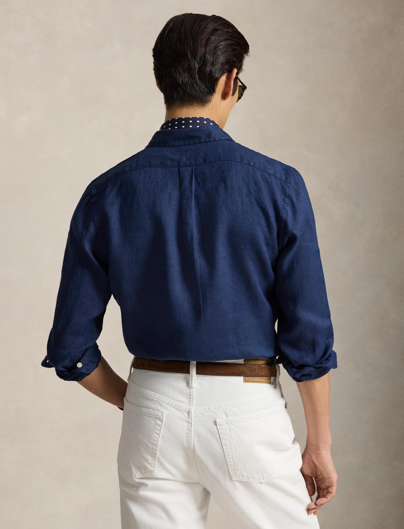 Polo Ralph Lauren Slim Fit Linen Shirt - - XS 6