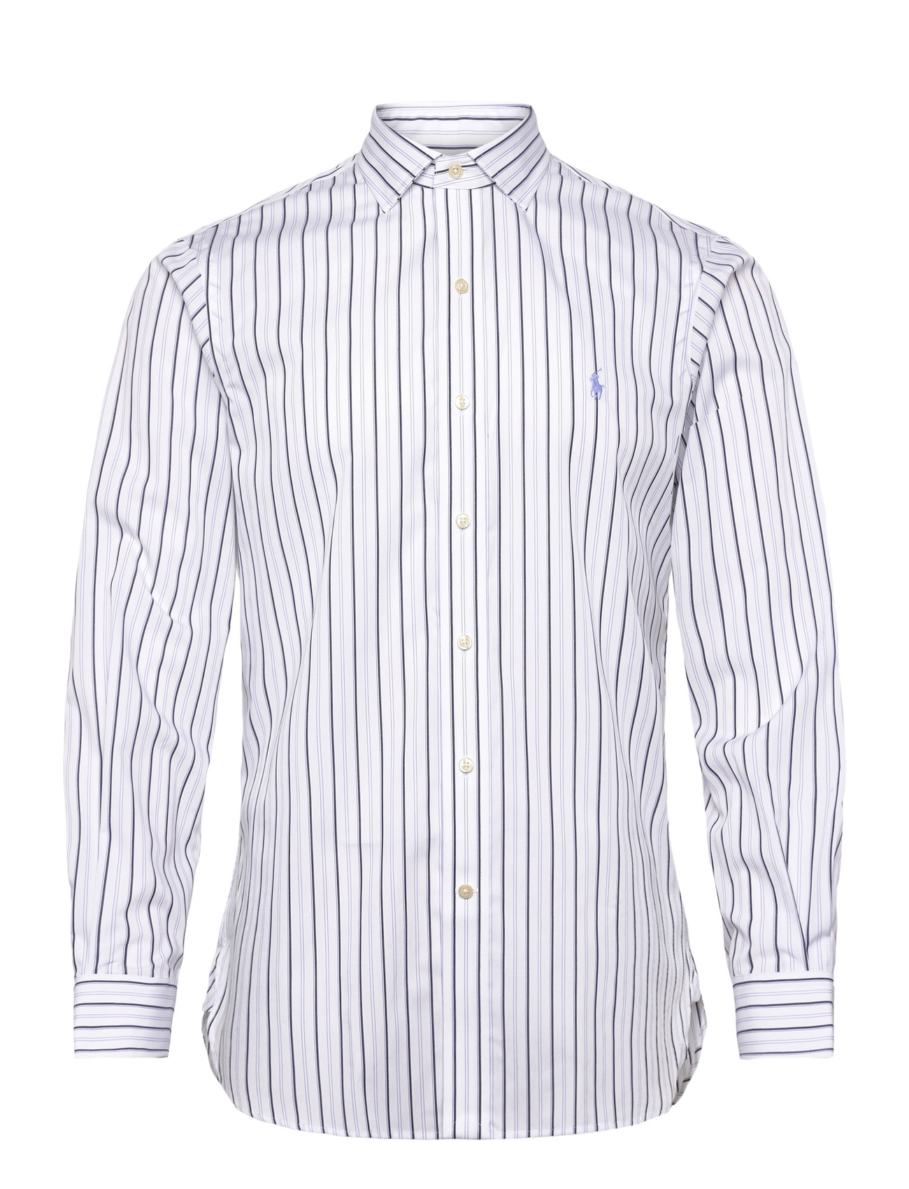 Polo Ralph Lauren Custom Fit Striped Poplin Shirt - - 37 1