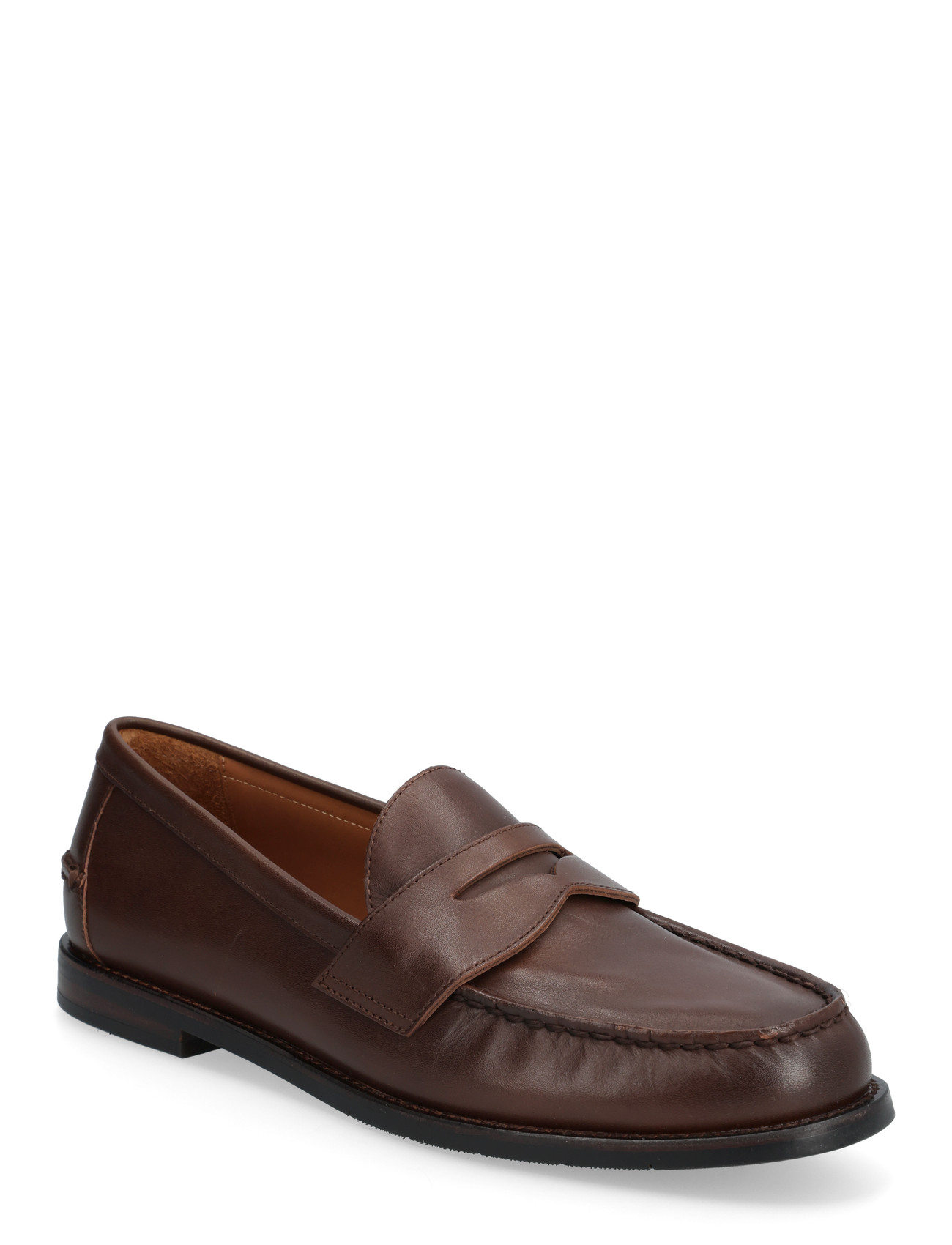Polo Ralph Lauren Alston Burnished Leather Penny Loafer - - 40 1