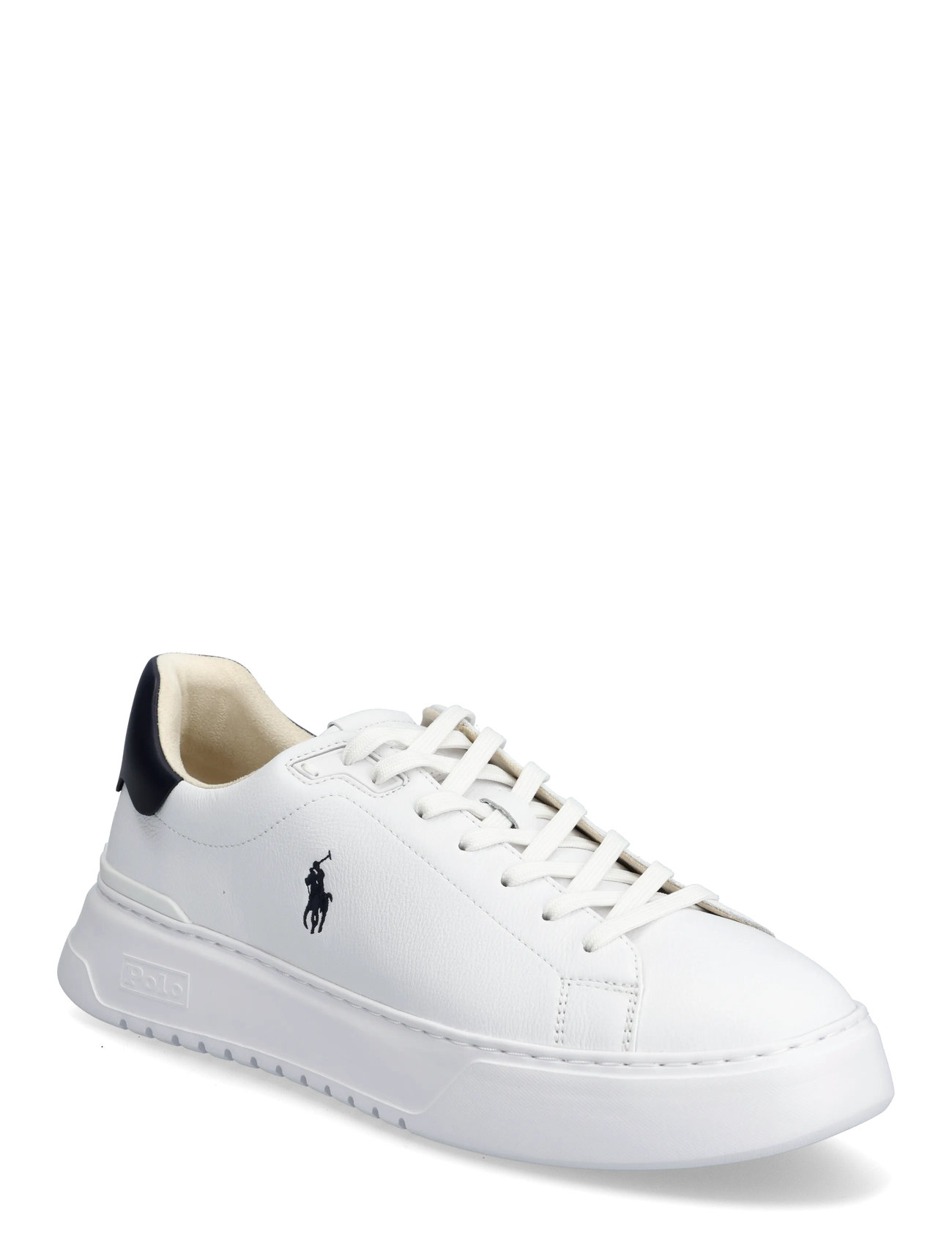 Polo Ralph Lauren Rlite Court Tumbled Leather Sneaker - - 40 1