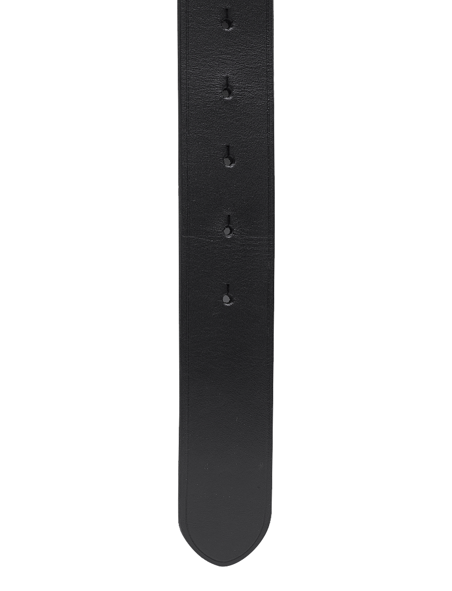 Polo Ralph Lauren - 36MM PP PLAQUE BELT - klassische gürtel - black/matte black - 2