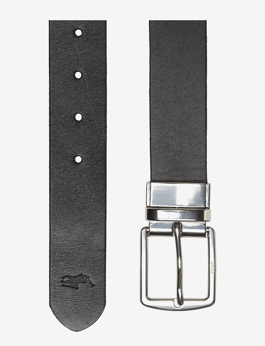 Polo Ralph Lauren - 35MM RVRS CASUAL BLT GFTBX - klassikalised vööd - black/saddle - 3