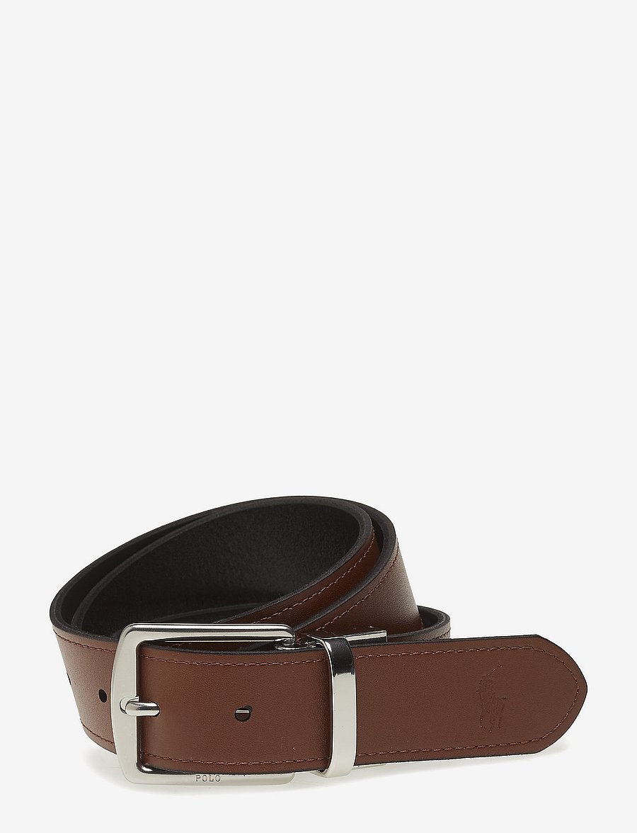 Polo Ralph Lauren - 35MM RVRS CASUAL BLT GFTBX - klassikalised vööd - black/saddle - 5