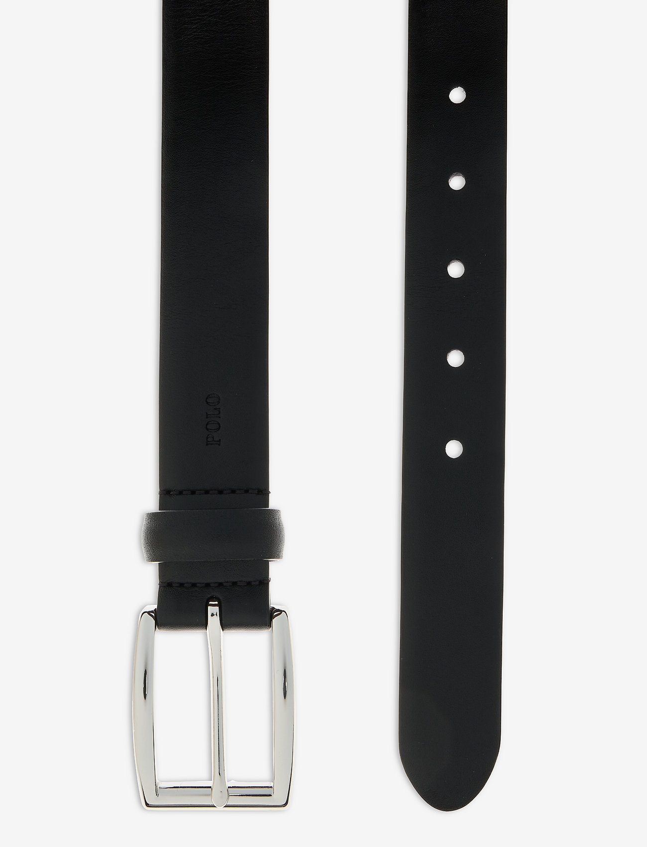 Polo Ralph Lauren - Harness Leather Dress Belt - black - 1