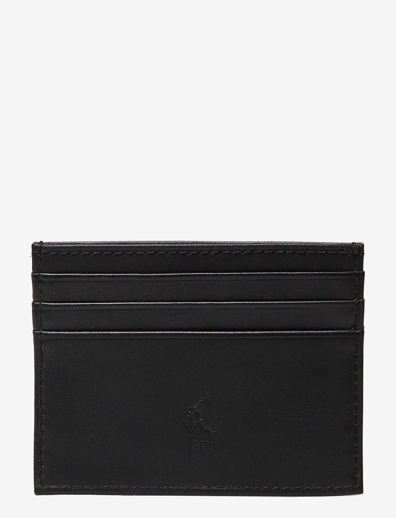 Polo Ralph Lauren - Leather Card Case - karšu maki - black - 1