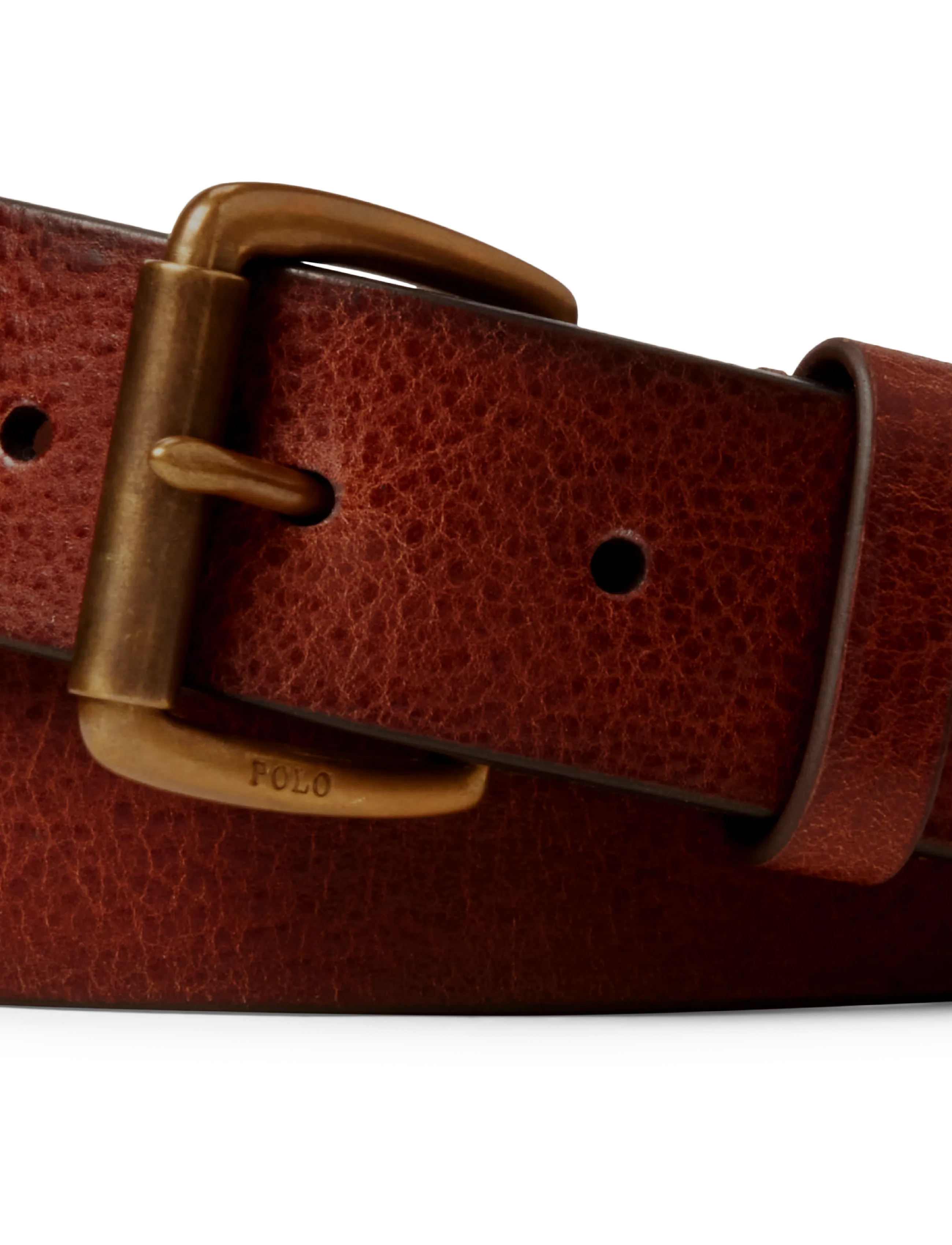Polo Ralph Lauren - VEG LEATHER-RGD CHRM BT-CSL-TML - klassikalised vööd - brown - 2