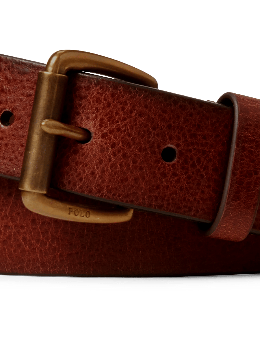 Polo Ralph Lauren - VEG LEATHER-RGD CHRM BT-CSL-TML - klassikalised vööd - brown - 2