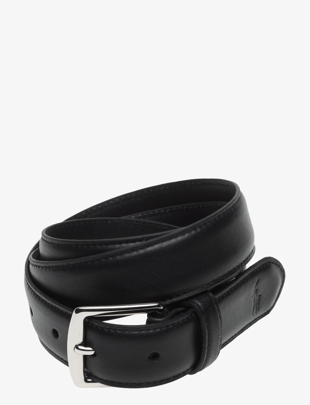 Polo Ralph Lauren - Full-Grain Leather Dress Belt - skärp - black - 0