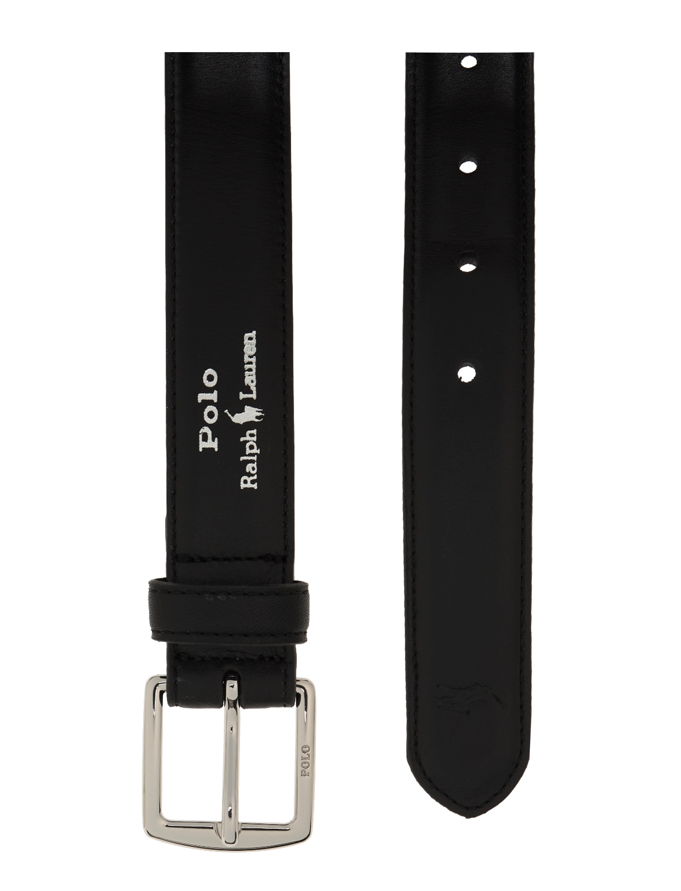 Polo Ralph Lauren - Full-Grain Leather Dress Belt - black - 1