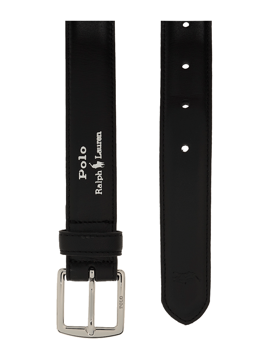 Polo Ralph Lauren - Full-Grain Leather Dress Belt - black - 1