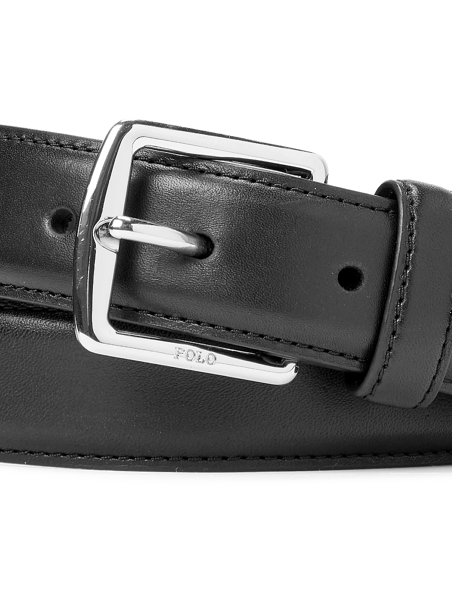 Polo Ralph Lauren - SMOOTH LEATHER-SMTH DRS BLT-CSL-SML - klassiska skärp - black - 2