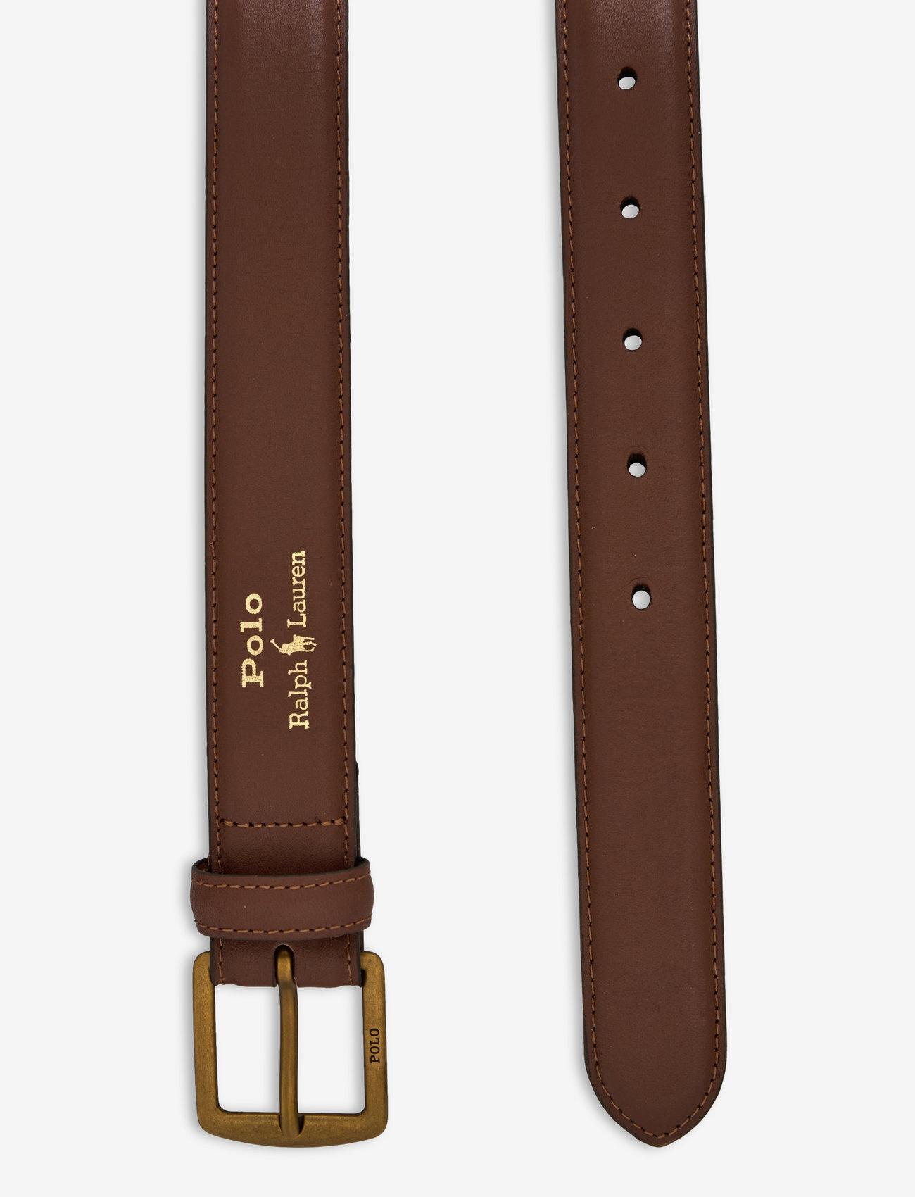 Polo Ralph Lauren - Full-Grain Leather Dress Belt - klassikalised vööd - brown - 1
