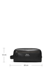 Polo Ralph Lauren - Leather Travel Case - ferða aukahlutir - black - 5