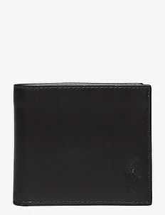 Signature Pony Leather Wallet, Polo Ralph Lauren
