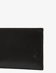 Polo Ralph Lauren - Signature Pony Leather Wallet - lommebøker - black/white - 4