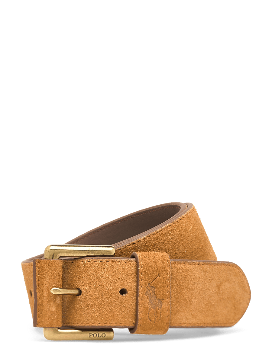 Polo Ralph Lauren - SUEDE-POLO KEEP BT-BLT-MED - klassische gürtel - tan - 0