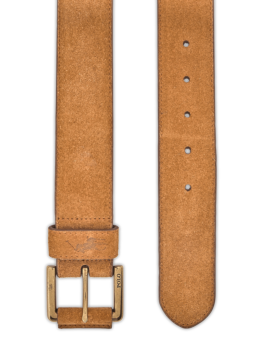 Polo Ralph Lauren - SUEDE-POLO KEEP BT-BLT-MED - klassische gürtel - tan - 1