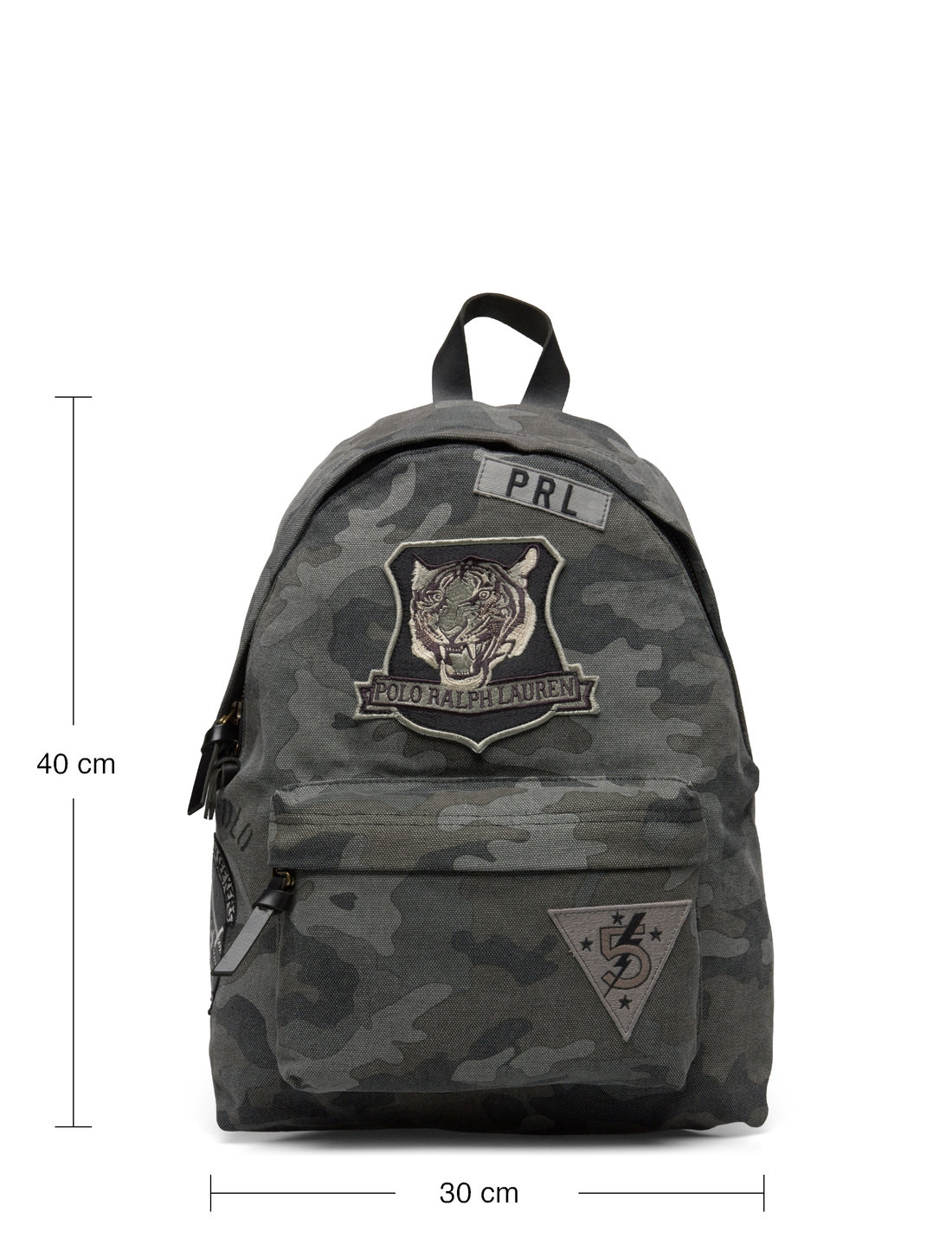 Polo Ralph Lauren Tiger patch Camo Canvas Backpack Backpacks