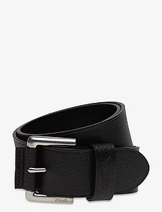 Signature Pony Leather Belt, Polo Ralph Lauren