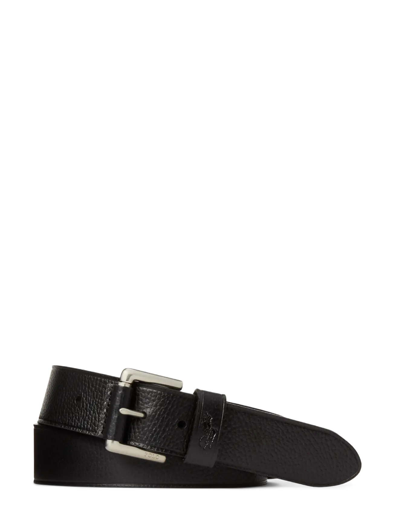 Polo Ralph Lauren - PEBBLED LEATHER-POLO KEEP BT-BLT-ME - klassiska skärp - black - 2