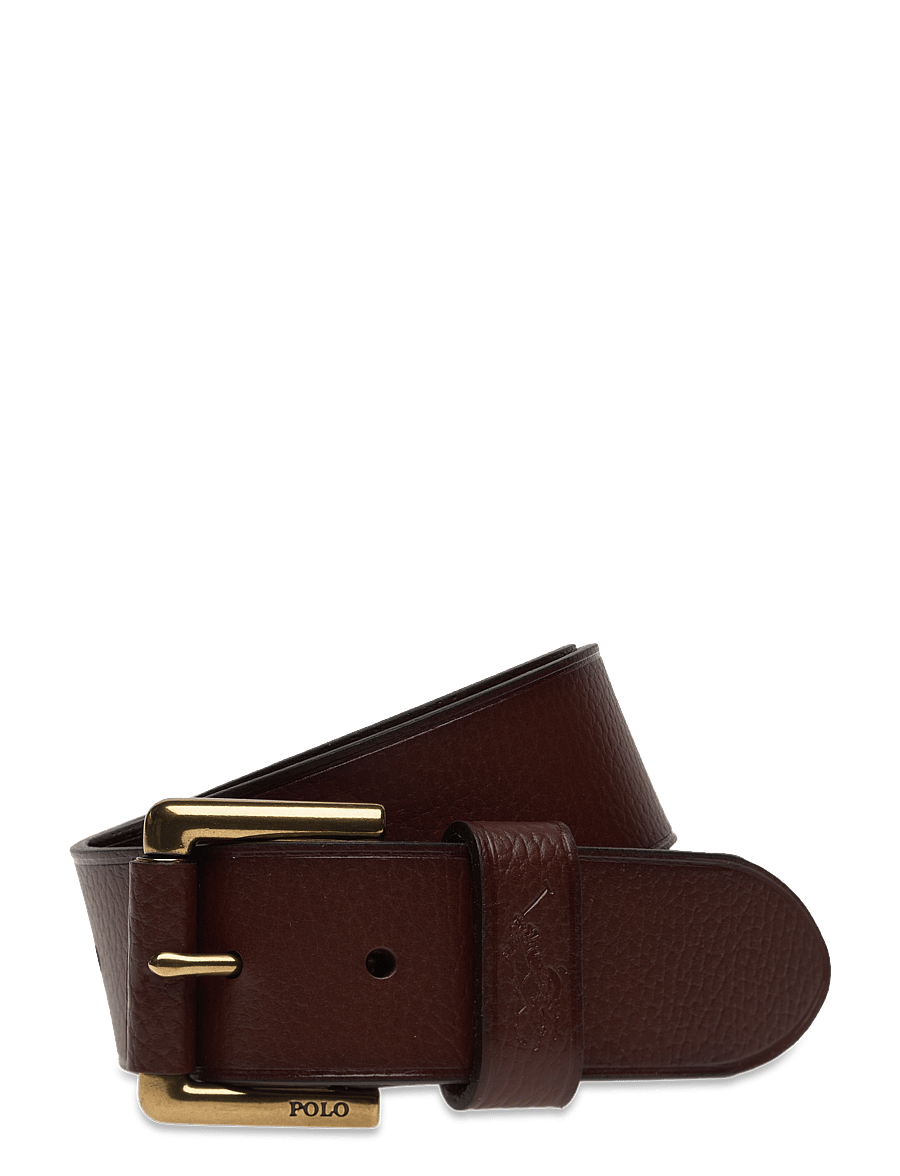 Polo Ralph Lauren - Signature Pony Leather Belt - brown - 0
