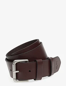 Leather Roller-Buckle Belt, Polo Ralph Lauren