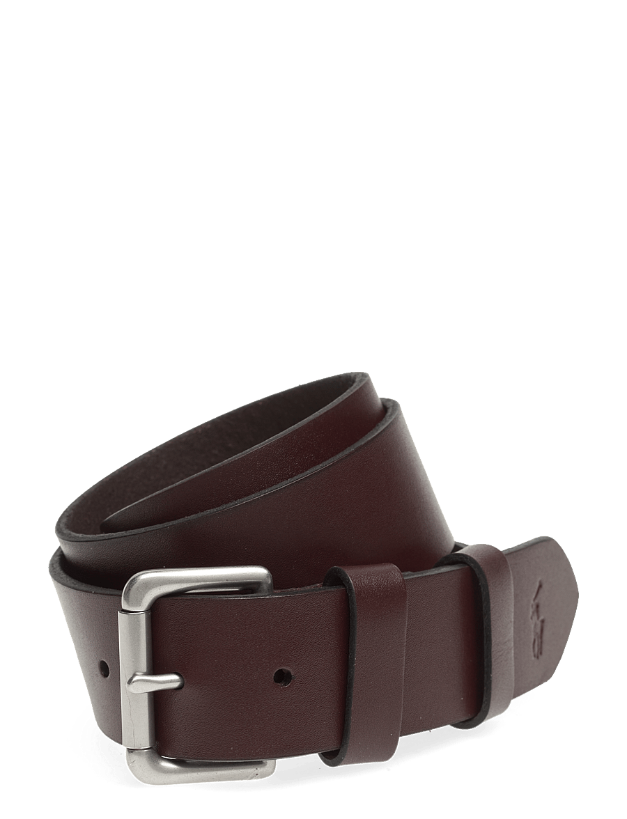 Polo Ralph Lauren - Leather Roller-Buckle Belt - klassisch gürtel - brown - 0
