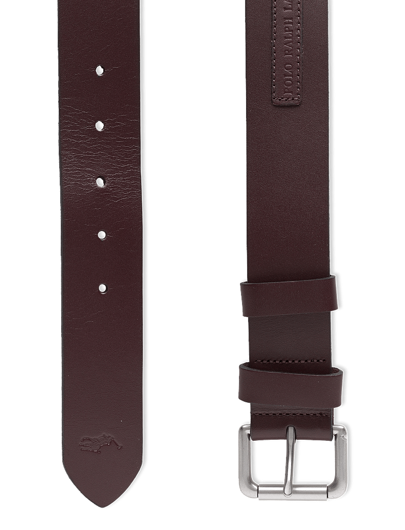 Polo Ralph Lauren - Leather Roller-Buckle Belt - klassisch gürtel - brown - 1