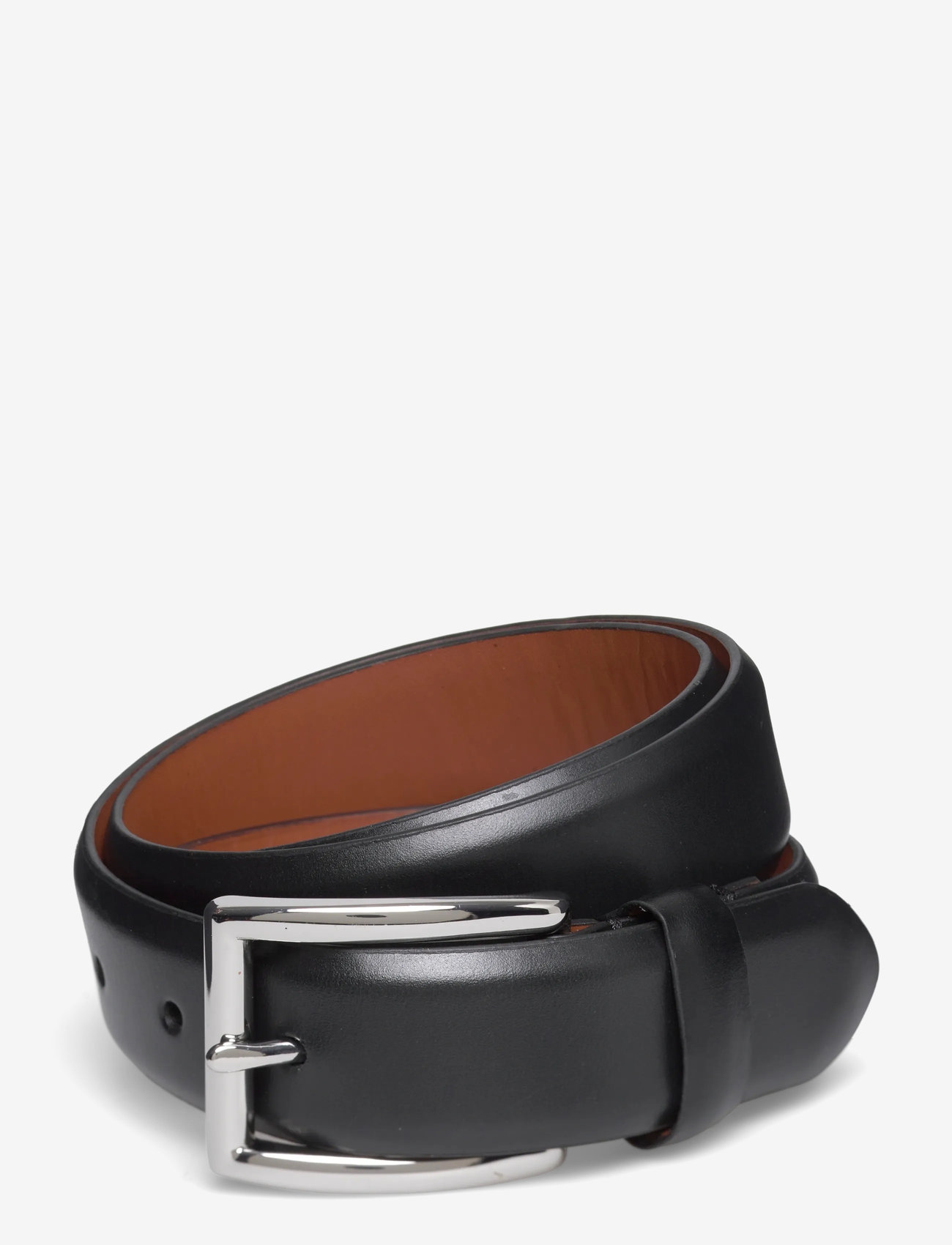 Polo Ralph Lauren - Leather Dress Belt - klassiska skärp - black - 0
