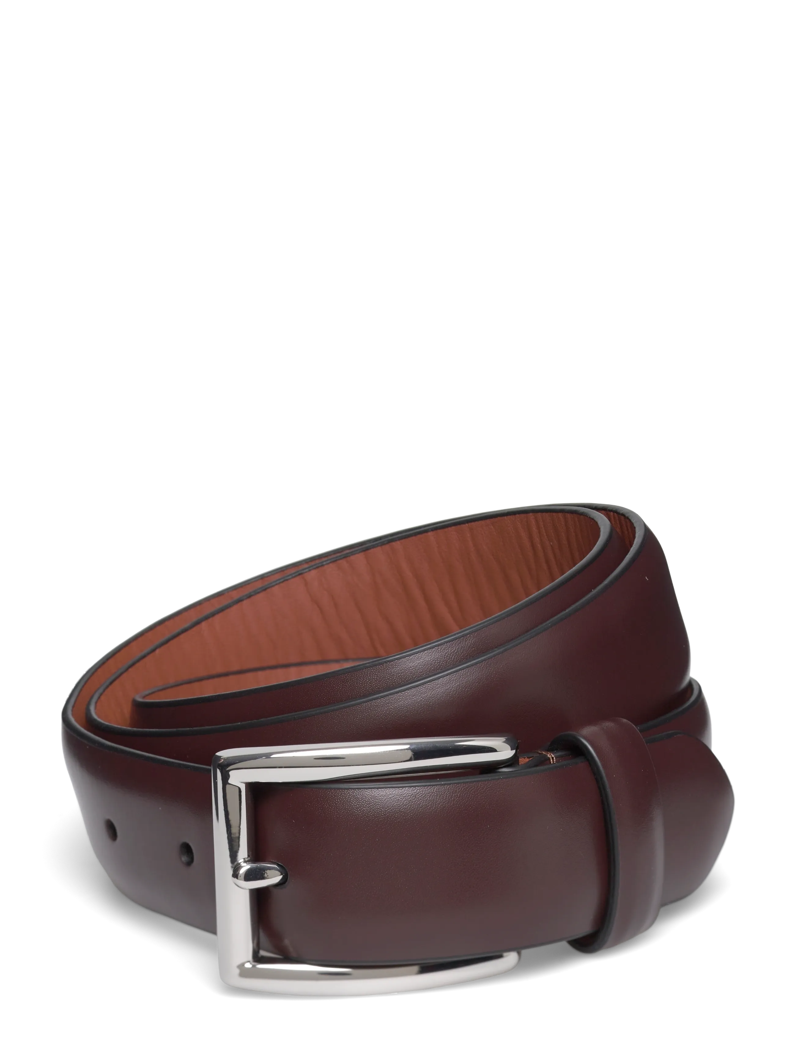 Polo Ralph Lauren Leather Dress Belt, 36, Belts, Braun - Classic Männerswear