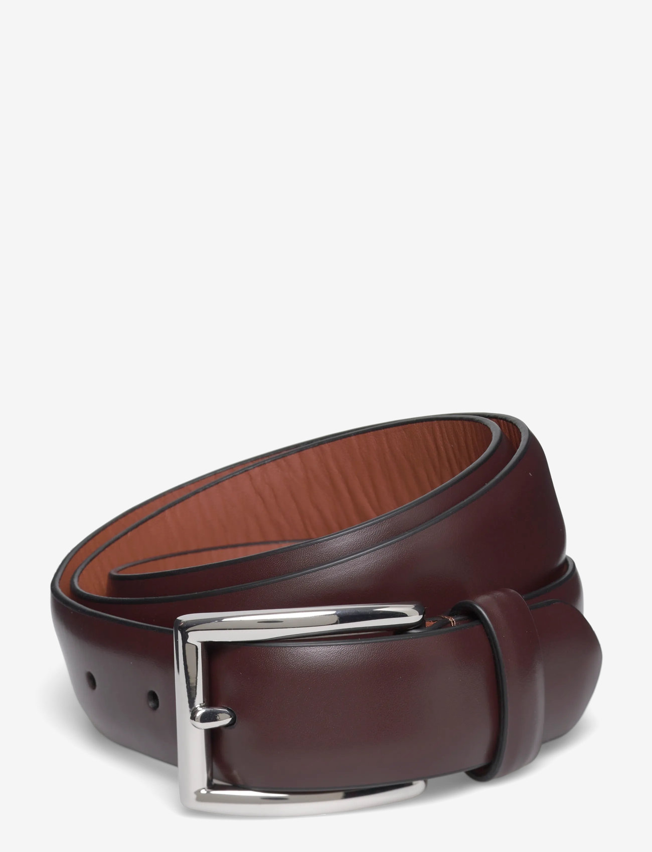 Polo Ralph Lauren - Leather Dress Belt - skärp - brown - 0