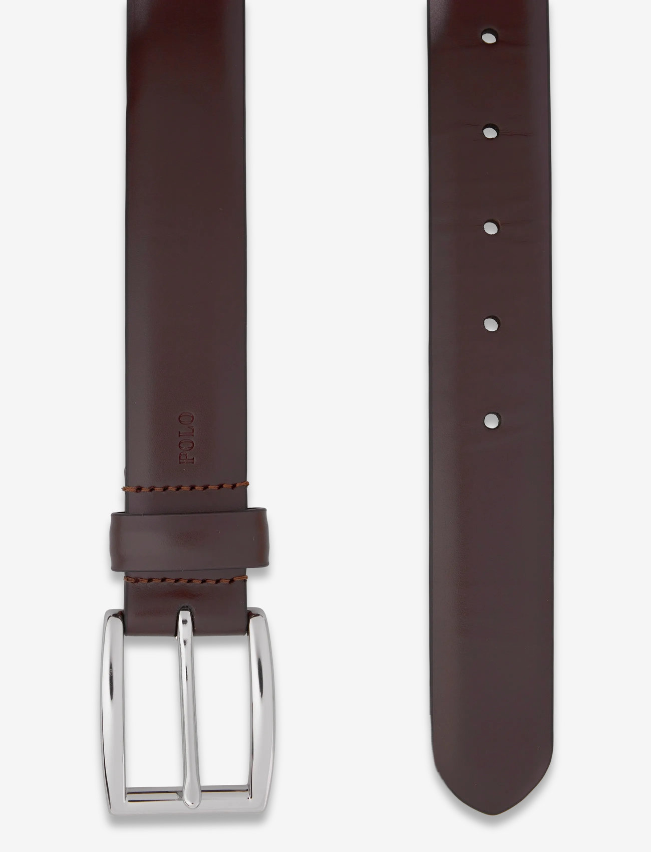 Polo Ralph Lauren - Leather Dress Belt - skärp - brown - 1