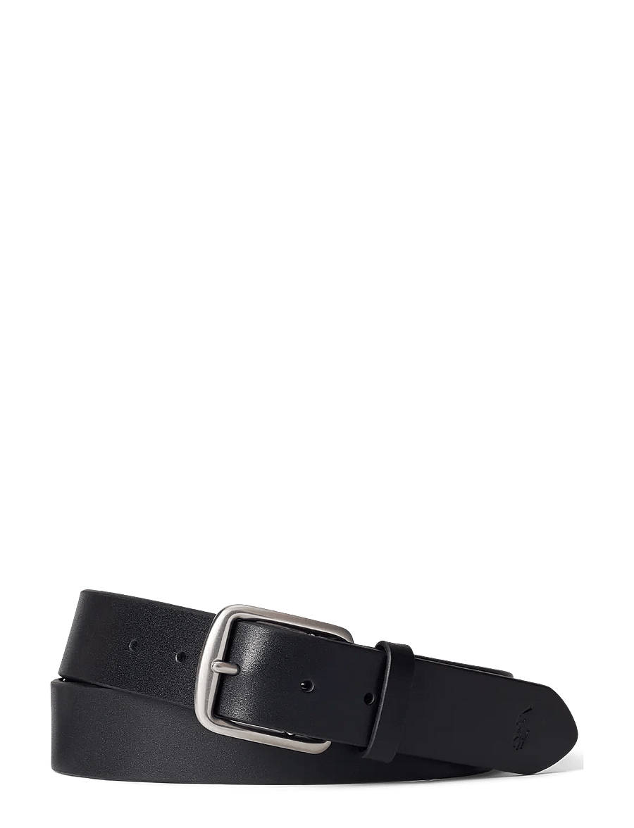 Polo Ralph Lauren - Signature Pony Leather Belt - klassisch gürtel - black - 0