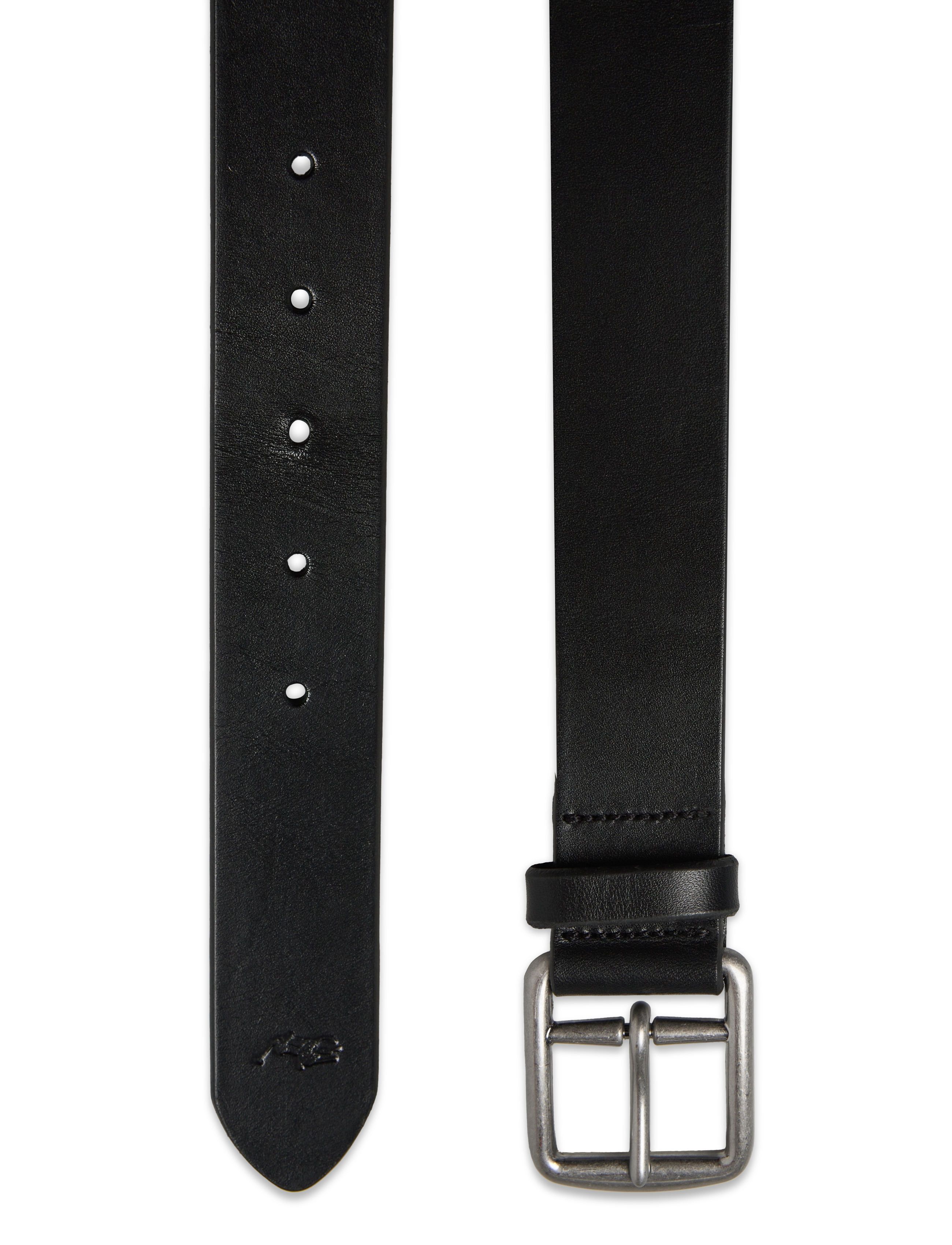 Polo Ralph Lauren - Signature Pony Leather Belt - klassiska skärp - black - 1