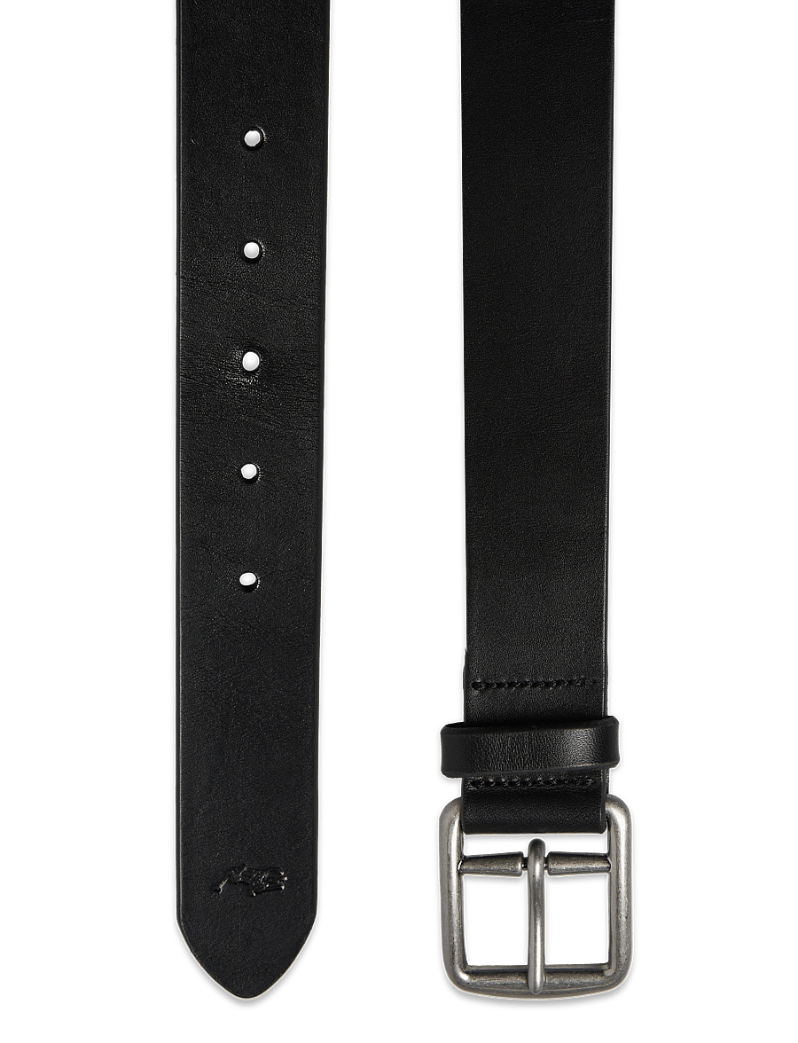 Polo Ralph Lauren - Signature Pony Leather Belt - klassisch gürtel - black - 1