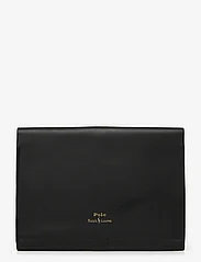 Polo Ralph Lauren - Leather Tech Case - planšetinių kompiuterių dėklai - black - 1